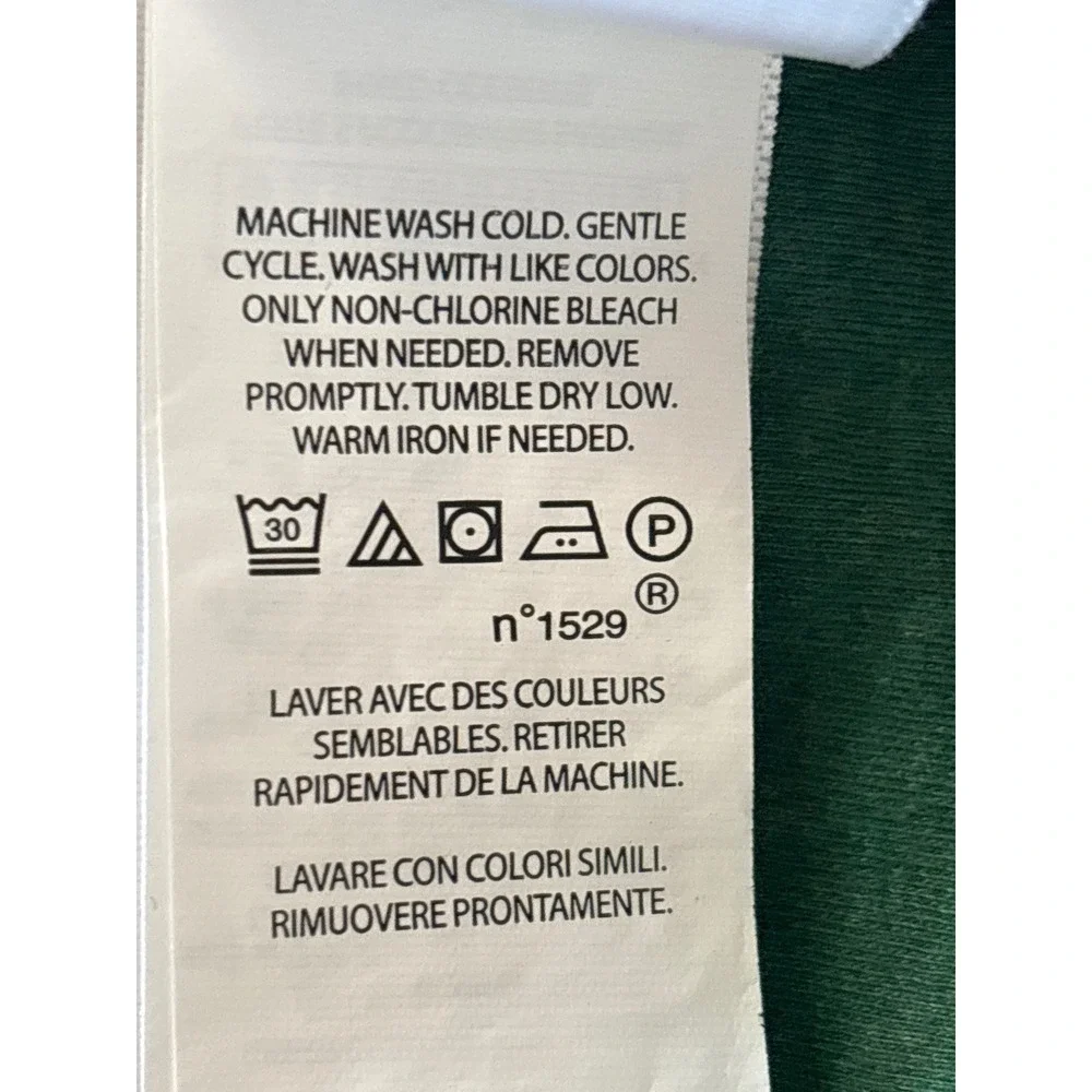 Polo Ralph Lauren Men's Large Classic Green Heather Cotton Collegiate Polo Shirt
